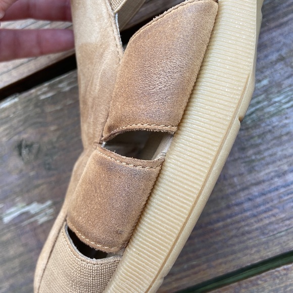 Vintage Earth Shoe Brown Suede Leather Sandal - Picture 7 of 8